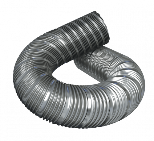 Воздуховод спирально-навивной из нержавеющей стали, D150, L до 2 м ERA 15FD2