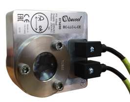 Электронное реле контроля уровня жидкости Becool BC-LLC/L-CE 60 bar Rotalock 1 1/4" 24V с кабелями