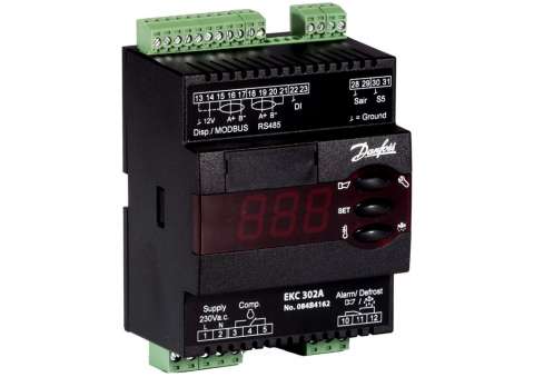 Контроллер испарителя Danfoss EKC 302A