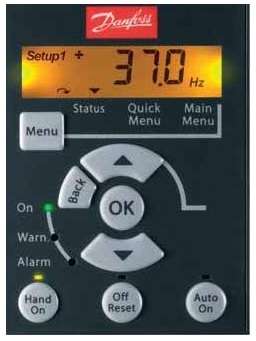 Панель управления LCP 11 без потенциометра 132B0100