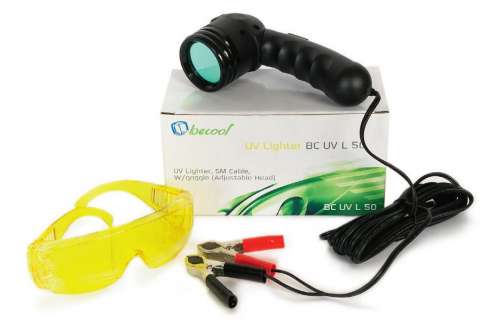 UV набор для поиска утечек BeCool-лампа 50 Вт, 12V + очки BC-UV-L-50