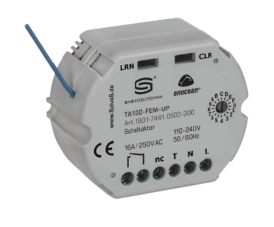 Радиоустройство для управления термостатом S+S Regeltechnik TA100-FEM-UP (1801-7441-0600-300)