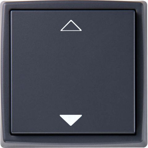 Беспроводной выключатель света Thermokon Mini 2-х канальный антрацит (430302)