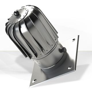 Вентиляционная насадка airRoxy d150 нержавеющая сталь