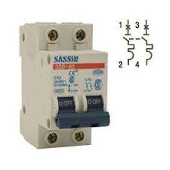 Выключатель SASSIN 3SB1-63 (C45N) 1P 50A