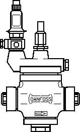 Регулятор Danfoss PMC 1-8 027F3046