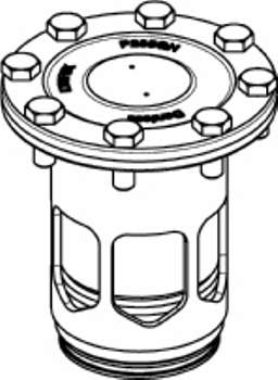 Верхняя часть клапана Danfoss CHV-X 65 148B5827