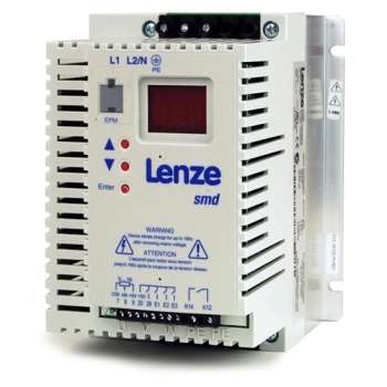 Lenze SMD, 3ф, 400-480В, 1,5 КВт, IP20 ,с ком. шинами,без встр.