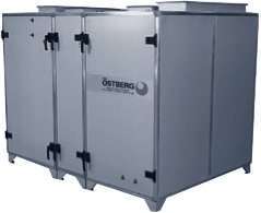 Приточно-вытяжная установка Ostberg HERU 400 T RWR CAV2
