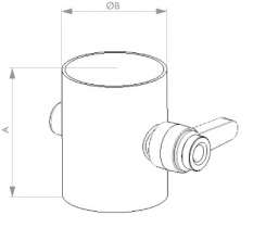 Регулируемый клапан Systemair VKA-P 125