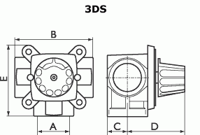 3-х ходовой вентиль Polar Bear 3DS 20-4,0