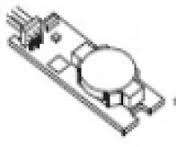 Плата д/уст.батареи Danfoss к EKC20X EKA 181A (084B8566)