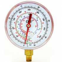 Мановакуумметр 80 мм. (R22; R134a; R404A; R407C) CPS RGJL