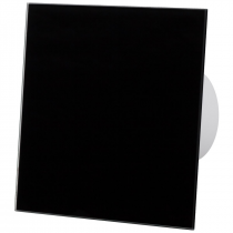 Лицевая панель для корпуса вентилятора airRoxy dRim d100/125 Плексиглас, черный (01-162)