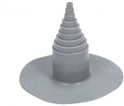 Уплотнитель Vilpe ПВХ 12-100 мм темно-серый (70602)