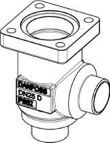 Корпус для клапана Danfoss SVL 32 D ANG 148B5576