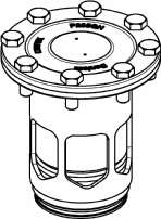 Верхняя часть клапана Danfoss SVA-S 100 CAP 148B6012