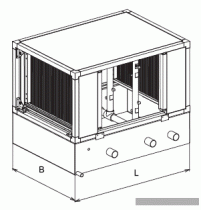 Блок-секция форсуночного увлажнения VKT