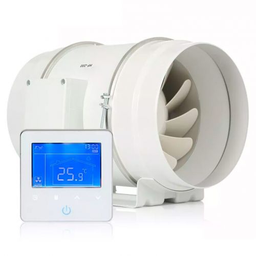 Канальный вентилятор Dastech HF-200PMZC