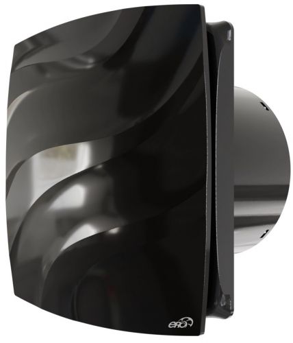 Вентилятор накладной ERA WAVE 120 Black classic