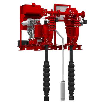 Насосная станция DAB 1KVT8 45N/4 37 400/50 EN12845