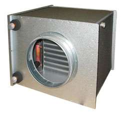 Водяной воздухоохладитель Systemair CWK 200-3-2,5 Duct cooler,circ