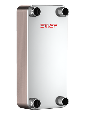 Пластинчатый теплообменник SWEP F80ASHx130/1P-SC-M (12.8+35.1+2x1 1/4")
