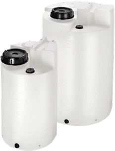 Резервуар для химических реагентов GRUNDFOS tank,1000l,PE-transp f.elec.mixer
