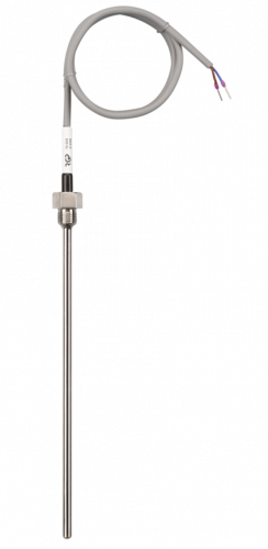 Бескорпусный погружной ввинчиваемый датчик температуры жидкости RGP TU-D04 Ni1000-LG, 200 мм.