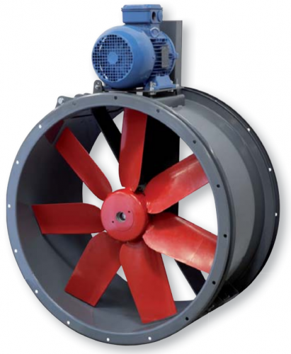 Осевой вентилятор Soler & Palau TTT/4-800/H N 4KW (400V50HZ) VE