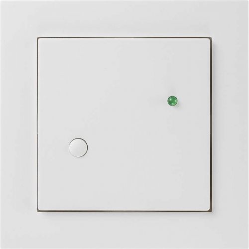 Комнатная панель температуры Thermokon WRF06 TD PT100 Gira E2 белый, LED зеленый (564441)