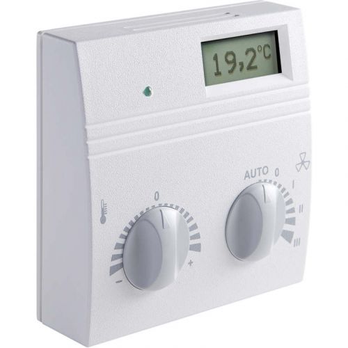 Регулятор температуры Thermokon WRF04 LCD PSD DO2T RS485 Modbus, FS5, LED зеленый (628839)