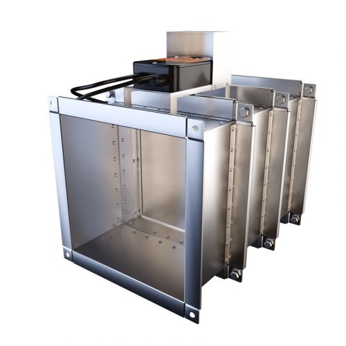 Клапан противопожарный Flamex ФКС-3М(EI120)-НО-К-700×700-BFL(220)