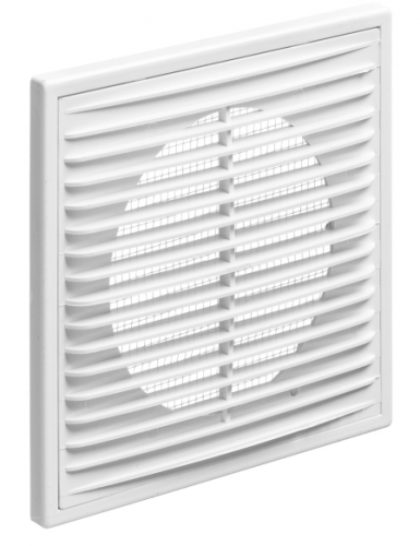 Решетка вентиляционная с рамкой АВS-пластик Viento 1515ПВР (150х150)