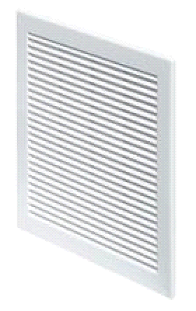 Решетка вентиляционная с сеткой, АВS-пластик Viento 2020TRU (200х200)