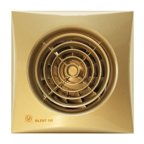 Вытяжной вентилятор Soler & Palau Silent-100CHZ Gold