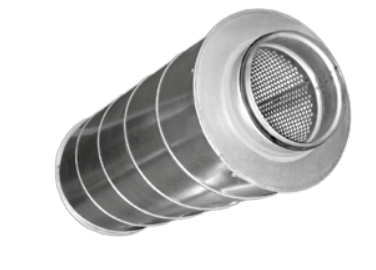 Шумоглушитель для круглых воздуховодов Zilon ZSA 315/600
