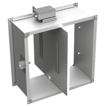 Клапан огнезадерживающий Неватом KPNO-90-1000×1000-MN (Nenutec)-220