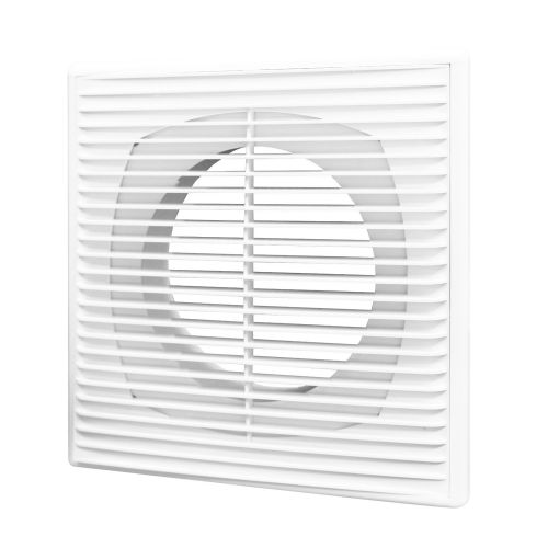 Решетка вентиляционная АБС 183х253 с фланцем D125 ERA 1825П12Ф