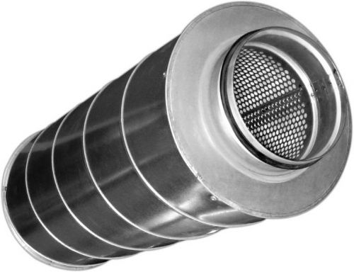 Шумоглушитель для круглых воздуховодов Shuft SCr 200/900
