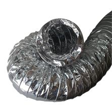 Гибкий нелоизолированный воздуховод Ballu BFA 152х10м