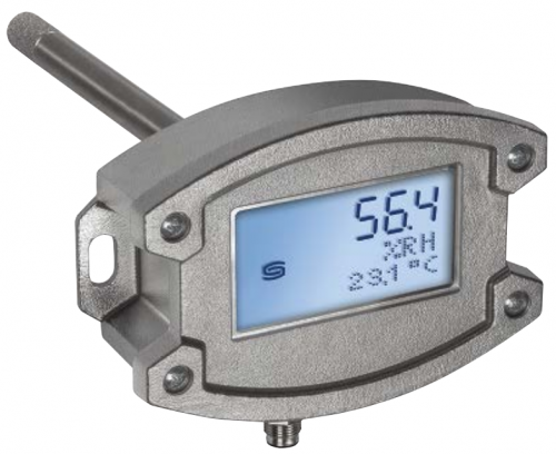 Канальный датчик влажности и температуры S+S Regeltechnik KFTF-20-I-VA-LCD (2003-4162-2200-001)
