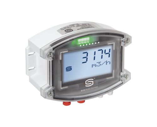 Датчик давления и объемного расхода воздуха S+S Regeltechnik PREMASGARD-6127-ECATP-LCD (2004-6272-9100-001)