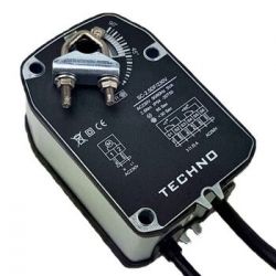 Противопожарный привод с возвратной пружиной Techno SC- 3.5DF/24V
