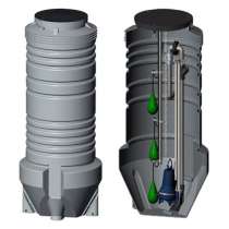 Резервуар GRUNDFOS PUST10.25.D.S.PE.AP35