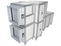 Вентиляционная установка с водяным калорифером Breezart 12000 Aqua RR F (без смесительного узла)