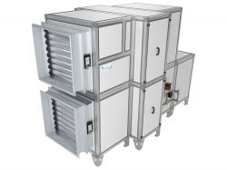 Вентиляционная установка с водяным калорифером Breezart 8000 Aqua RR