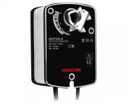Электропривод Hoocon DA5FU24-DS с возвратной пружиной