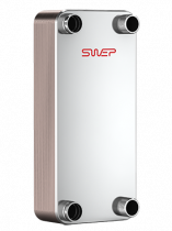 Пластинчатый теплообменник SWEP F80Hx100/1P-SC-H 12.8+35.1 / 2x1 1/2"VIC