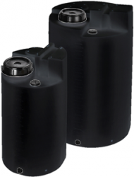 Резервуар для химических реагентов GRUNDFOS tank,200l,PE-black/black f.elec.mixer